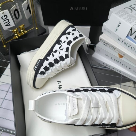 AMIRI New men lace-up versatile canvas shoes - Picture 5 of 6